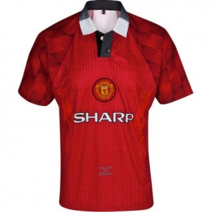 Manchester United tröja hemma 1996-1998
