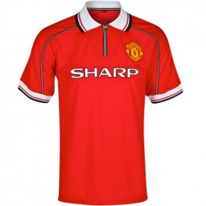 Manchester United tröja hemma 1998-2000