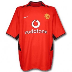 Manchester United tröja hemma 2002-2004